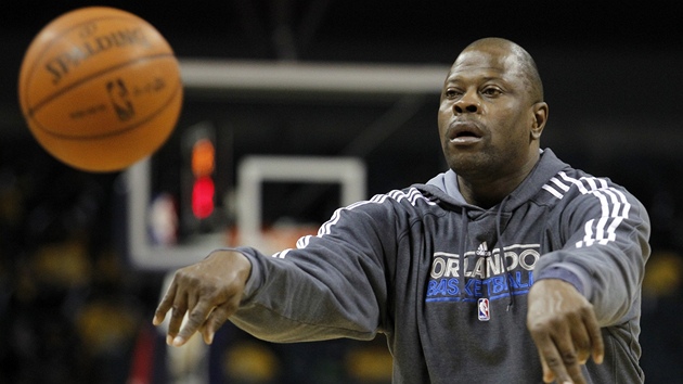 Patrick Ewing, asistent trenéra Orlanda Magic, na tréninku.