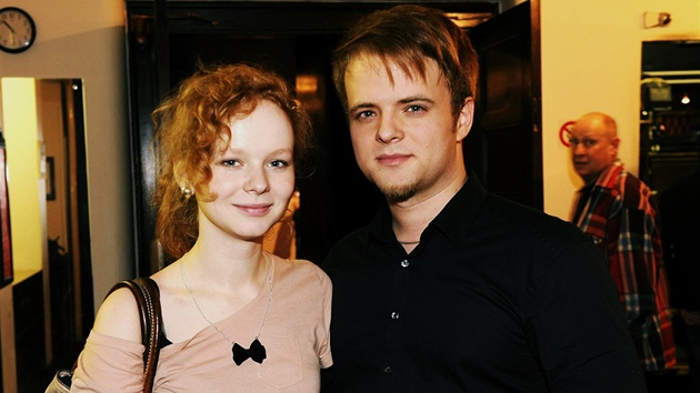 Anna Linhartov s partnerem Tomem 