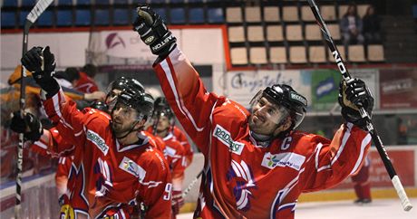 Hokejistm Olomouce se podailo poprvé v sezon vyhrát na led soupee.