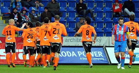 Olomoucká euforie v Plzni. Naváou na ni fotbalisté Sigmy doma proti Liberci?