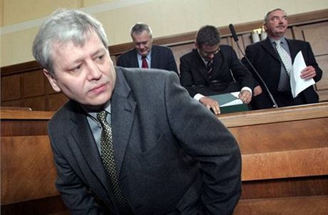 Petr Smetka - Petr Smetka u Vrchního soudu 6. ervna 2006.