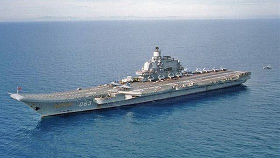 Ruská letadlová lo Admirál Kuzncov