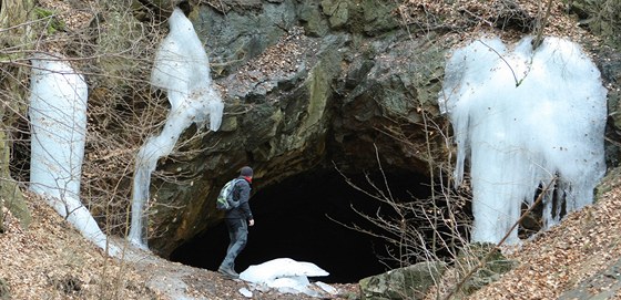 ena uvízla v jeskyni asi ti metry od vchodu. Ilustraní foto.