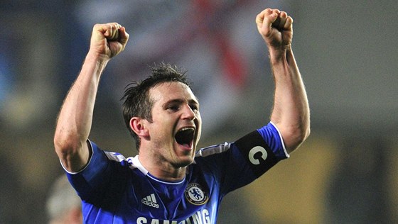 POVEDLO SE. Záloník Frank Lampard se raduje z postupu Chelsea do tvrtfinále