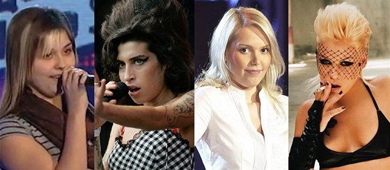 Michaela Husárová vs. Amy Winehouse a Markéta Poulíková vs. Pink 