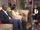 Oprah Winfreyov a Gary Houston s manelkou Patrici