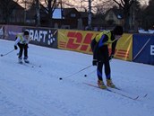 CL NA DOHLED. esk tandem Barbora Nmcov - Lenka Zahradnkov urazil