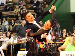 Mistrovství eské republiky v kombinaci deseti tanc, které se o víkendu poprvé...