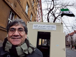 V Praze Bubeni funguje na dohled oficiální syrské ambasády ve stavební buce...