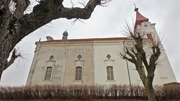 Kostel v Nové Cerekvi na Pelhimovsku.