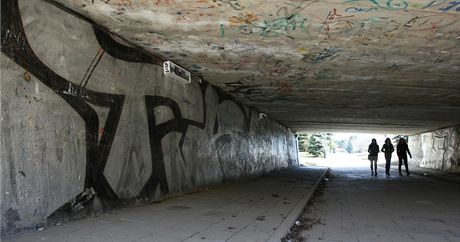 Podchod Okruní ulice na sídliti Bezinky v Jihlav se stane místem, kde budou