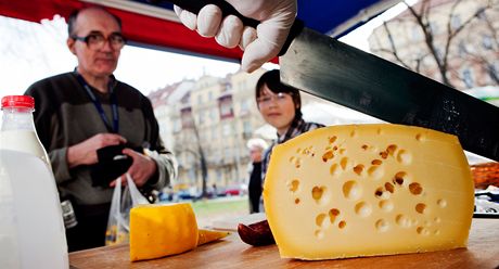 Zemdlské drustvo ze Senice na Hané na Olomoucku se rozhodlo zidit minimlékárnu. Chce vyrábt sýry, tvaroh i jogurty dle klasické receptury a prodávát je teba i na farmáských trzích. (Ilustraní snímek)