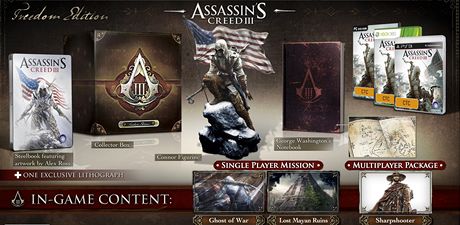 Assassin's Creed III - speciální edice