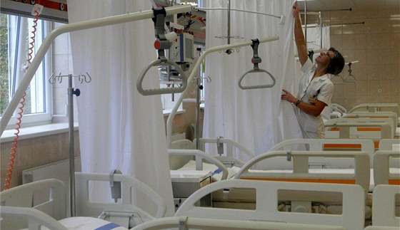 Jihoeské nemocnice zruí do konce roku na 200 akutních lek. Ilustraní snímek.
