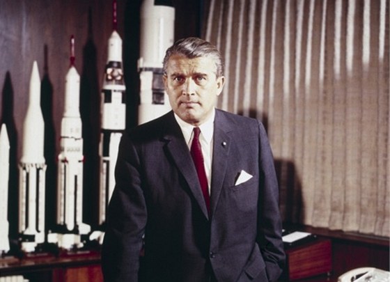 Wernher von Braun (1912 - 1977), americký raketový konstruktér nmeckého pvodu