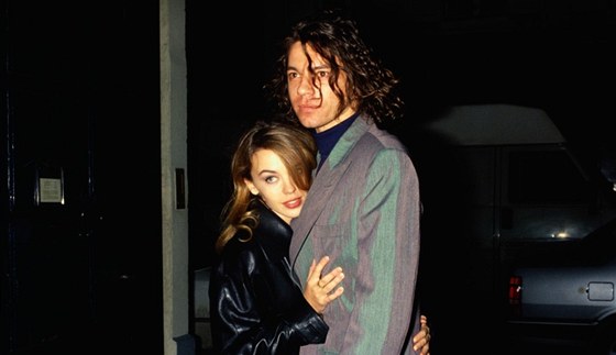 Kylie Minogue a Michael Hutchence ze skupiny INXS