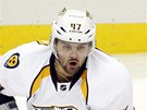 Alexandr Radulov pi své obnovené premiée v NHL