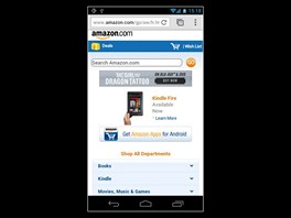 Amazon mobiln verze