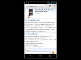 Amazon mobiln verze