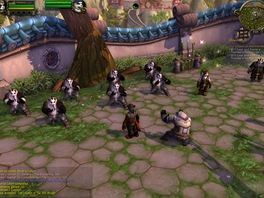 World of Warcraft: Mists of Pandaria - Ve startovní zón je mnoho trénujících...