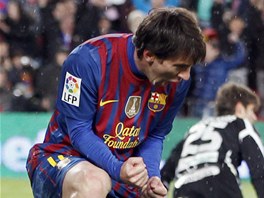 Lionel Messi z Barcelony