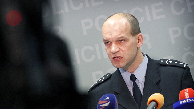 éf praské policie Martin Vondráek (27. bezna 2012)