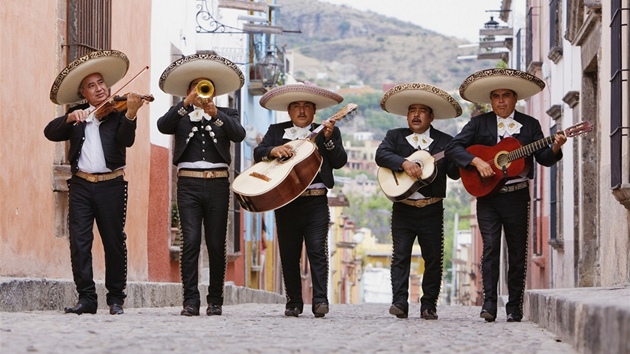 TRADINÍ HIP HOP. Beskní mexití mariachis, jim prý základ dali etí