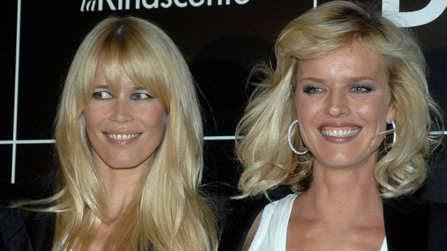 Claudia Schifferová a Eva Herzigová (2009)