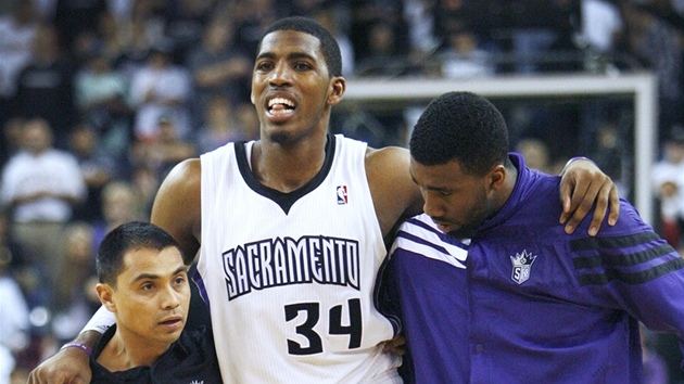 Jason Thompson v dresu Sacramento Kings