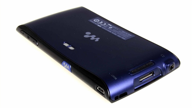 Ovládací tlaítka a konektory Walkmanu NWZ-Z1050 od Sony
