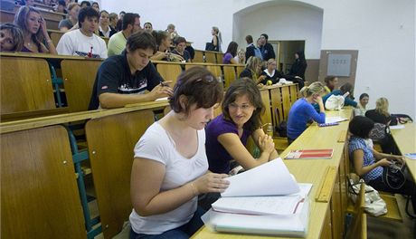 V Brn pijímají studenty veejné i soukromé vysoké koly. Ilustraní foto.