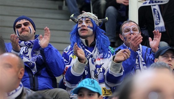 Fanouci hokejové Komety Brno - ilustraní foto