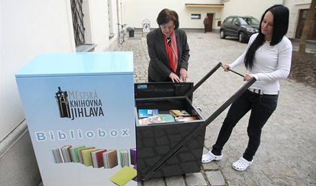 V jihlavsk knihovn oteveli bibliobox.