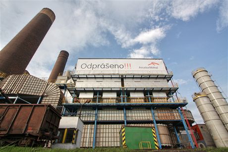 Odpráená aglomerace ostravské huti ArcelorMittal.