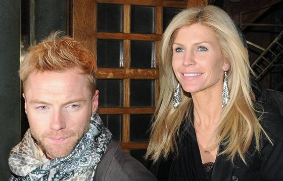 Ronan Keating s manelkou Yvonne