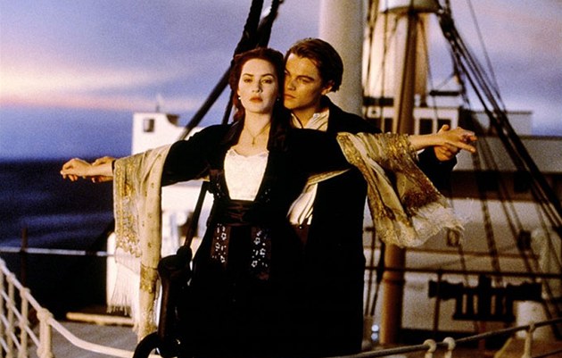 Slavná scéna z filmu Titanic