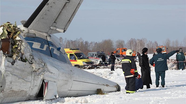 Nehoda letadla u sibiského msta ume (2. dubna 2012) 