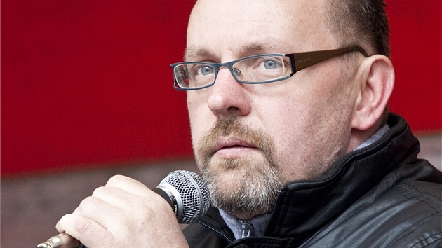 Pořadatel protestů ve Varnsdorfu Petr Heinrich Pořadatel protestů ve Varnsdorfu Petr Heinrich
