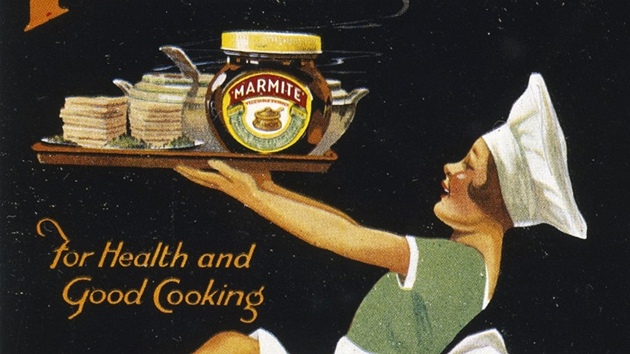 Reklamní plakát z roku 1929 na novozélandskou pomazánku Marmite