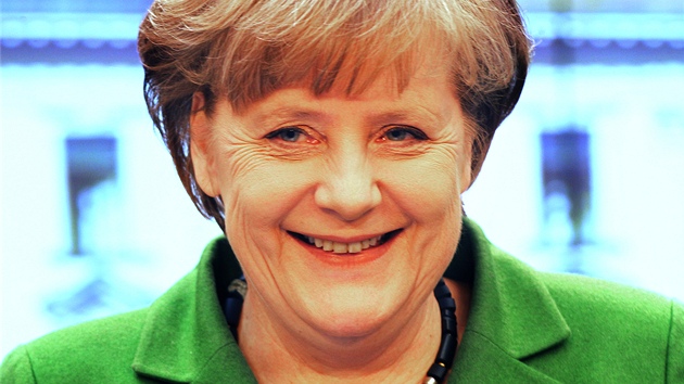 Angela Merkelov bhem tiskov konference na adu vldy (3. dubna 2012)