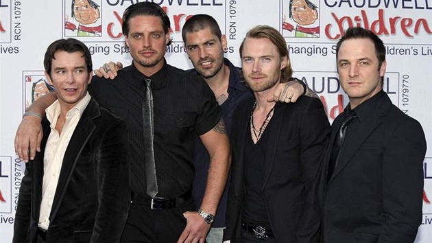 Boyzone (Stephen Gately, Keith Duffy, Shane Lynch, Ronan Keating, Mikey Graham)