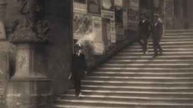Jaromír Funke: Staropražské schodiště (1924) Jaromír Funke: Staropražské schodiště (1924)