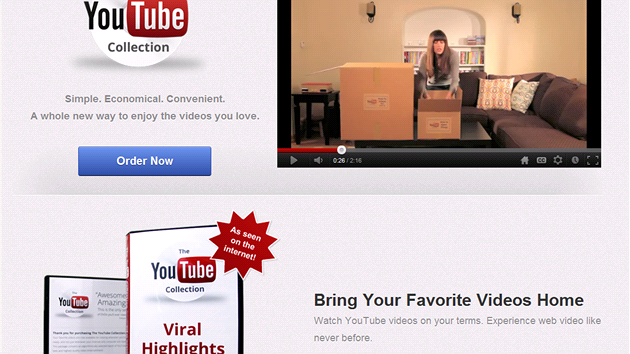 YouTube pilo s dlouho oekávanou nabídkou DVD edice. Dmyslný krabicový...