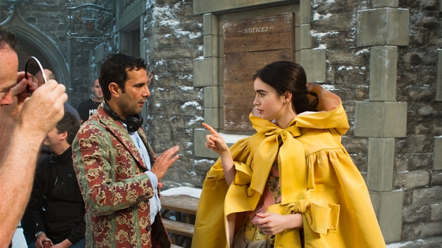 Lily Collinsov a reisr Tarsem Singh pi naten filmu Snhurka