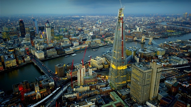 Vtina výkových budov vyroste v centru Londýna.