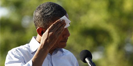 Americký prezident Barack Obama na summitu v kolumbijské Cartagen.