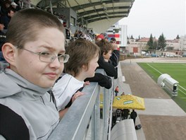 Otevení stadionu Bavlna v Hradci Králové. (10. dubna 2012)