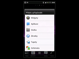 Displej smartphonu Sony Xperia S