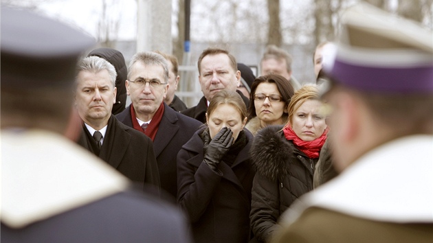 Lidé si pipomínali dva roky od letecké havárie v ruském Smolensku nedaleko