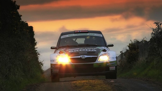 posádka Škoda Auto v Irské rallye posádka Škoda Auto v Irské rallye